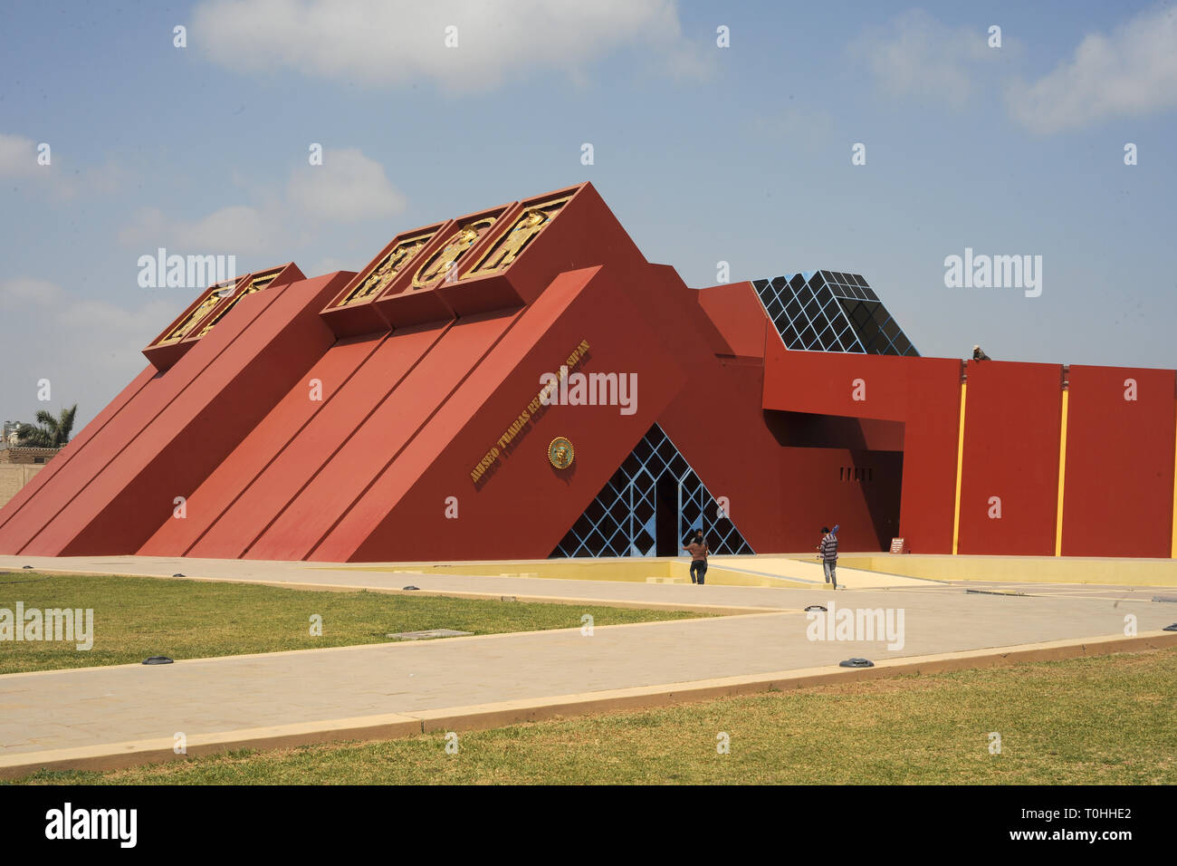 Die Königliche Gräber von Sipan Museum, Chiclayo, Lambayeque, Peru, 2015. Schöpfer: Luis Rosendo. Stockfoto