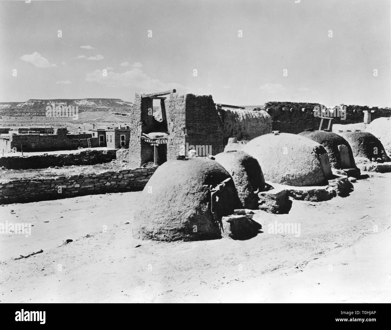 Geographie/Reisen, USA, New Mexico, Gallup, native Village, ca. 1960, Additional-Rights - Clearance-Info - Not-Available Stockfoto