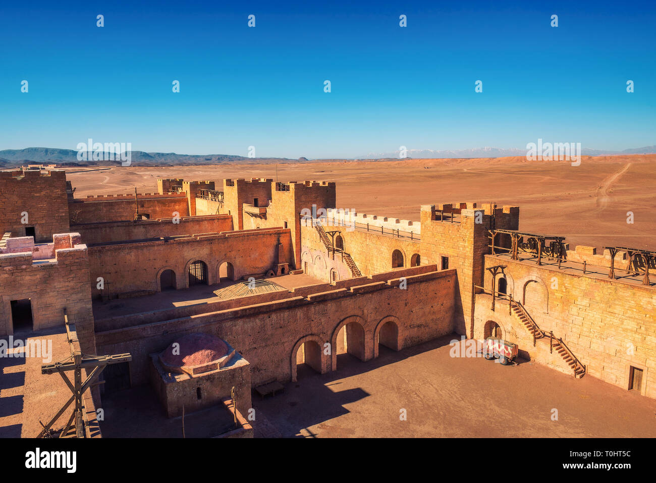 CLA-Studios in Ouarzazate, Marokko Stockfoto