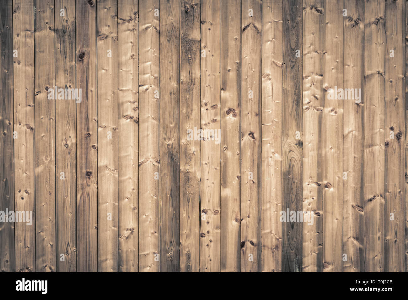 Holzbrett Hintergrund - Laufbelag Wand, Holz Textur Stockfoto