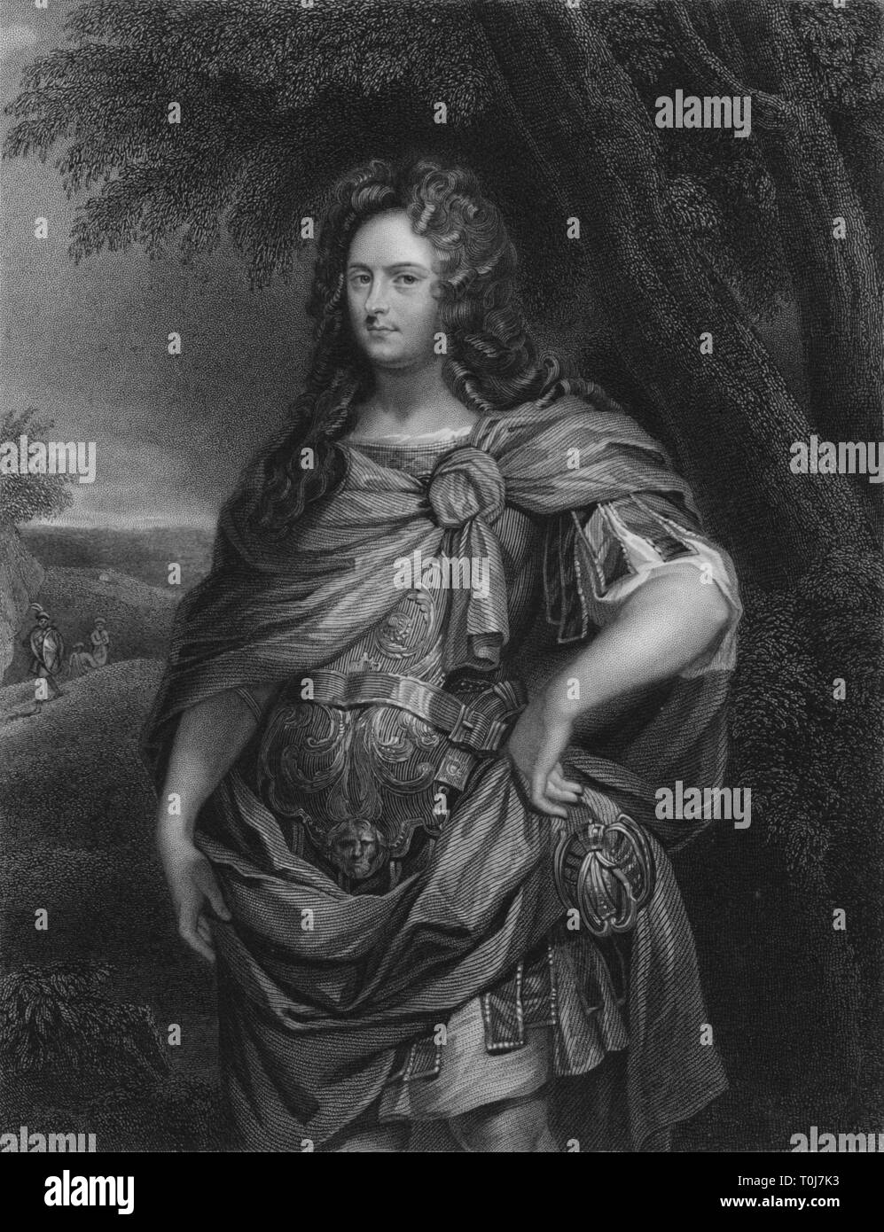 ' Archibald Campbell, erster Herzog von Argyll', (1835). Schöpfer: H Robinson. Stockfoto