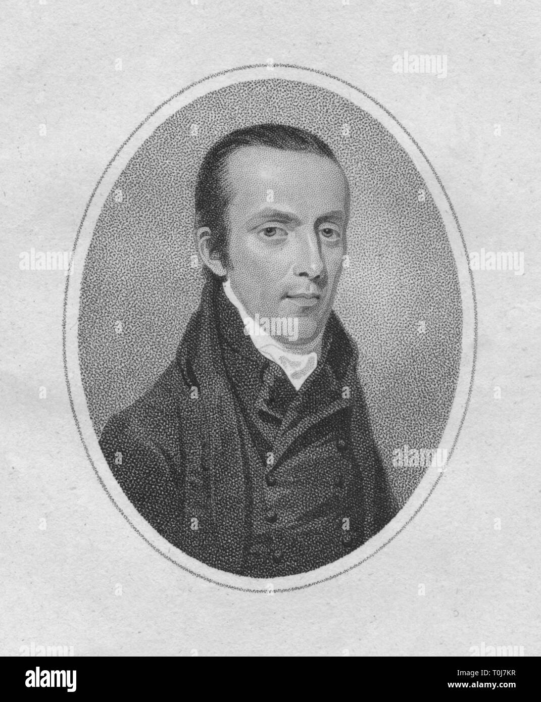 "Mr. John Aikenhead, Prediger des Evangeliums', c 1806. Schöpfer: Ridley, Holl. Stockfoto