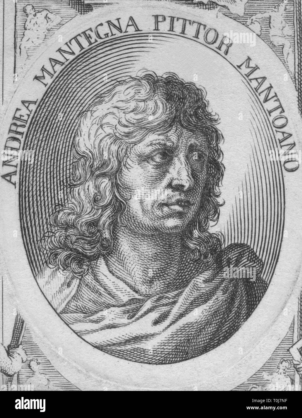 "Andrea Mantegna Pittor Mantoano'. Schöpfer: Unbekannt. Stockfoto