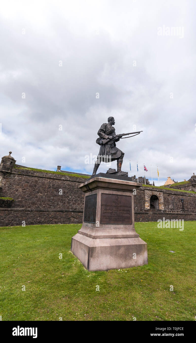 Zweite Boer-Krieg-Denkmal in Stirling, Schottland Stockfoto