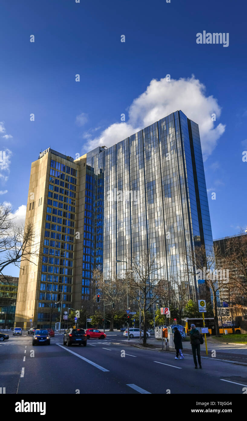 Der Axel Springer Verlag, der Kreuzberg, Berlin, Deutschland, Axel-Springer-Verlag, Kreuzberg, Deutschland Stockfoto