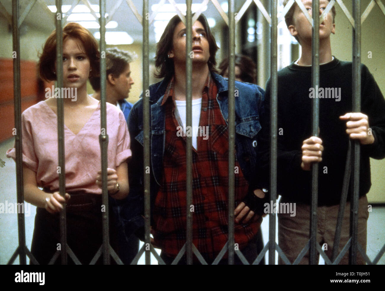 Das Frühstück CLUB, Molly Ringwald, Emilio Estevez, Judd Nelson, ANTHONY MICHAEL HALL, 1985 Stockfoto