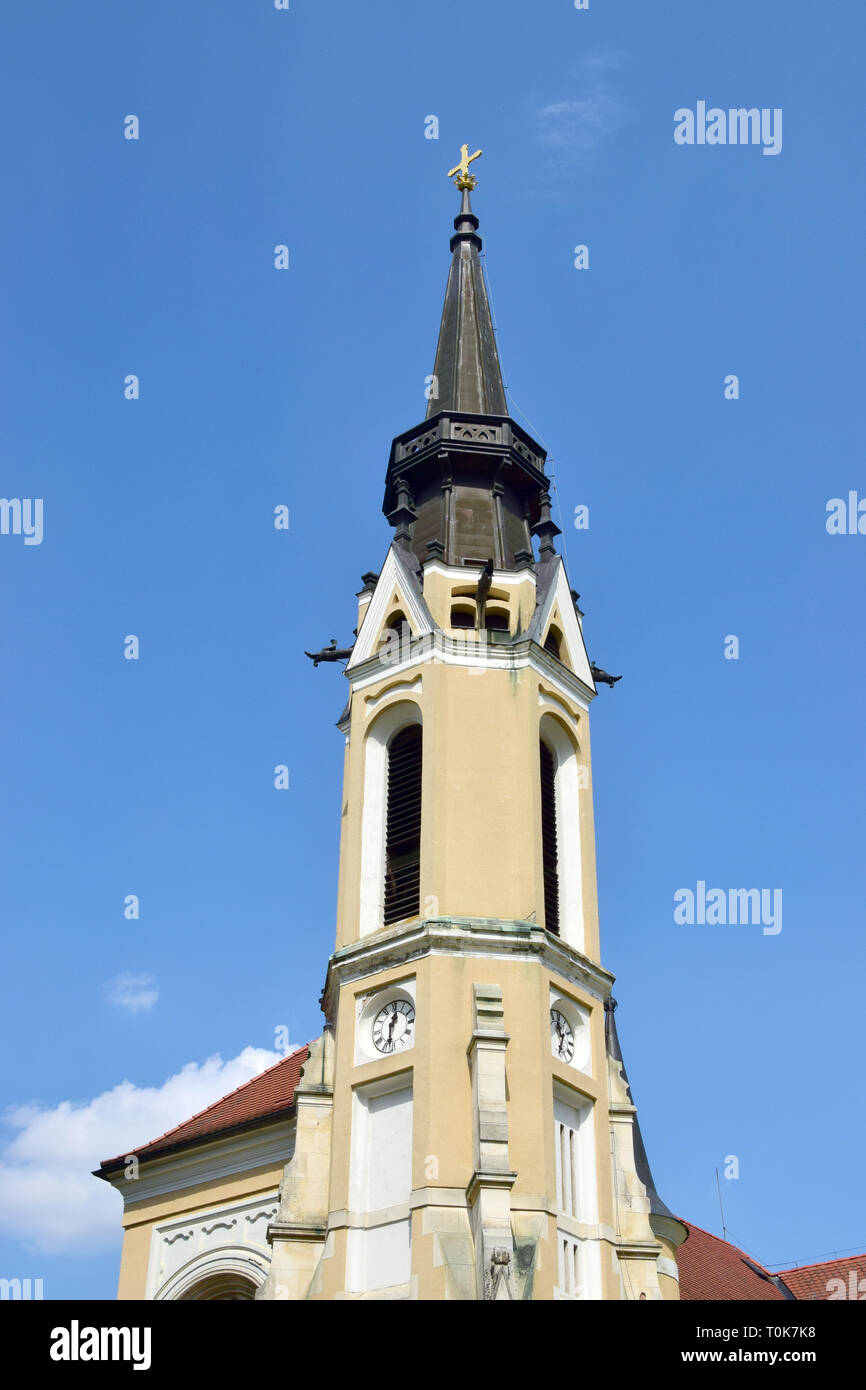 St. Imre Römisch-katholische Kirche, Ronok, Ungarn. Szent Imre római katolikus Templom, Ronok, Magyarország. Stockfoto