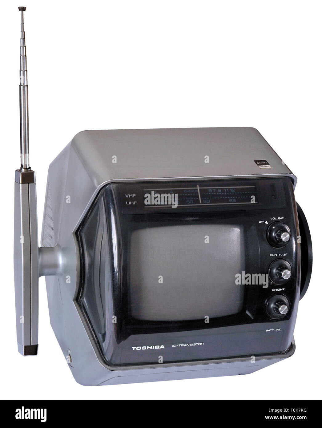 Rundfunk, Fernsehen, Toshiba Typ 5 SE, Japan, ca. 1974 Additional-Rights - Clearance-Info - Not-Available Stockfoto