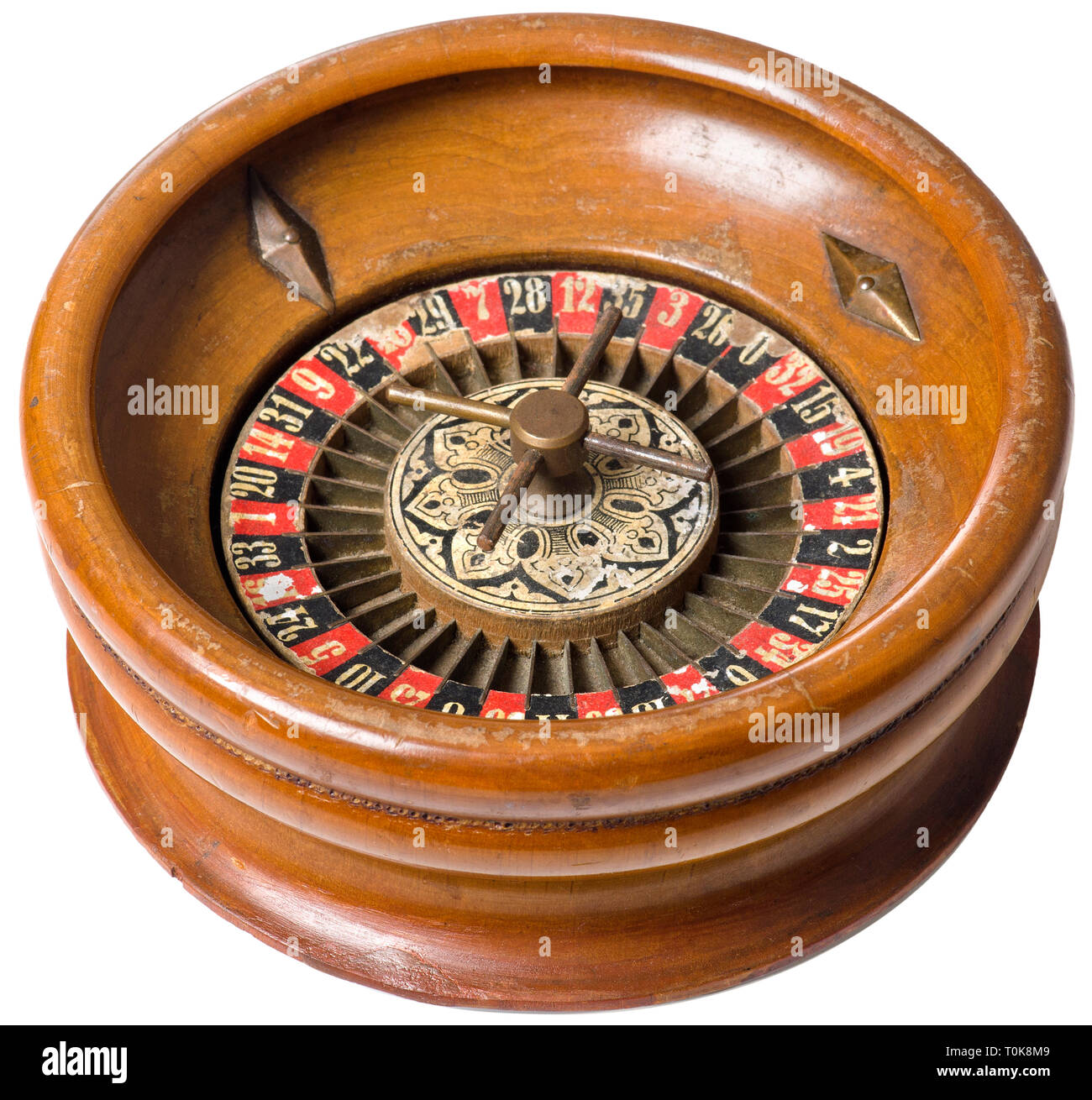 Spiele, Glücksspiel, Roulette, Roulette Rad, Deutschland, um 1900,  Additional-Rights - Clearance-Info - Not-Available Stockfotografie - Alamy