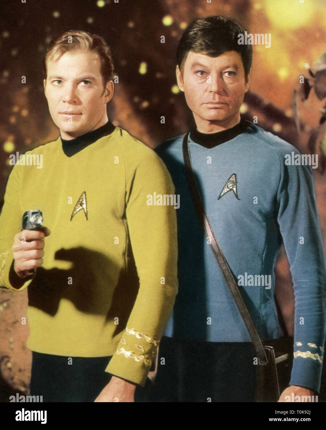 WILLIAM SHATNER, DEFOREST KELLEY, STAR TREK, 1966 Stockfoto