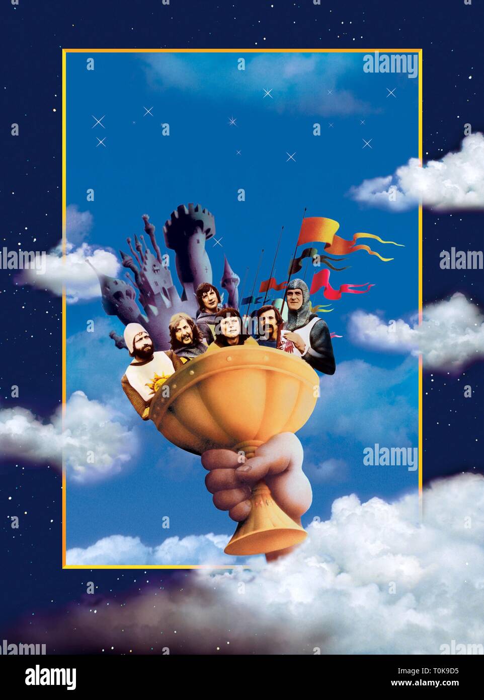 Film Poster, Monty Python und der Heilige Gral, 1975 Stockfoto