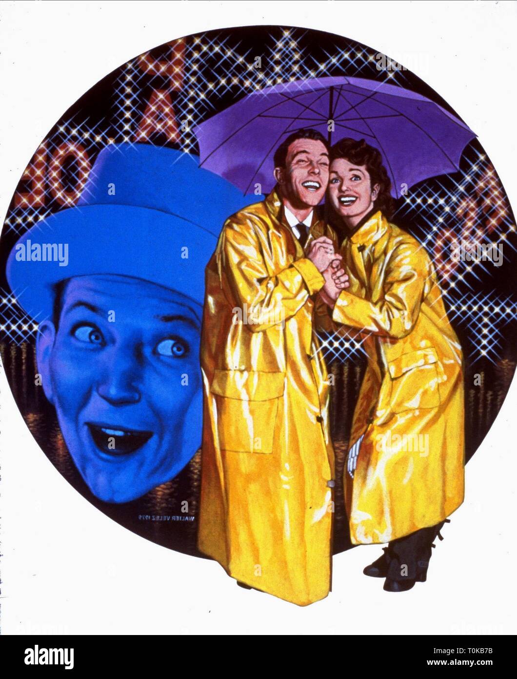 FILM KUNST ARBEITEN, SINGIN' IN THE RAIN, 1952 Stockfoto