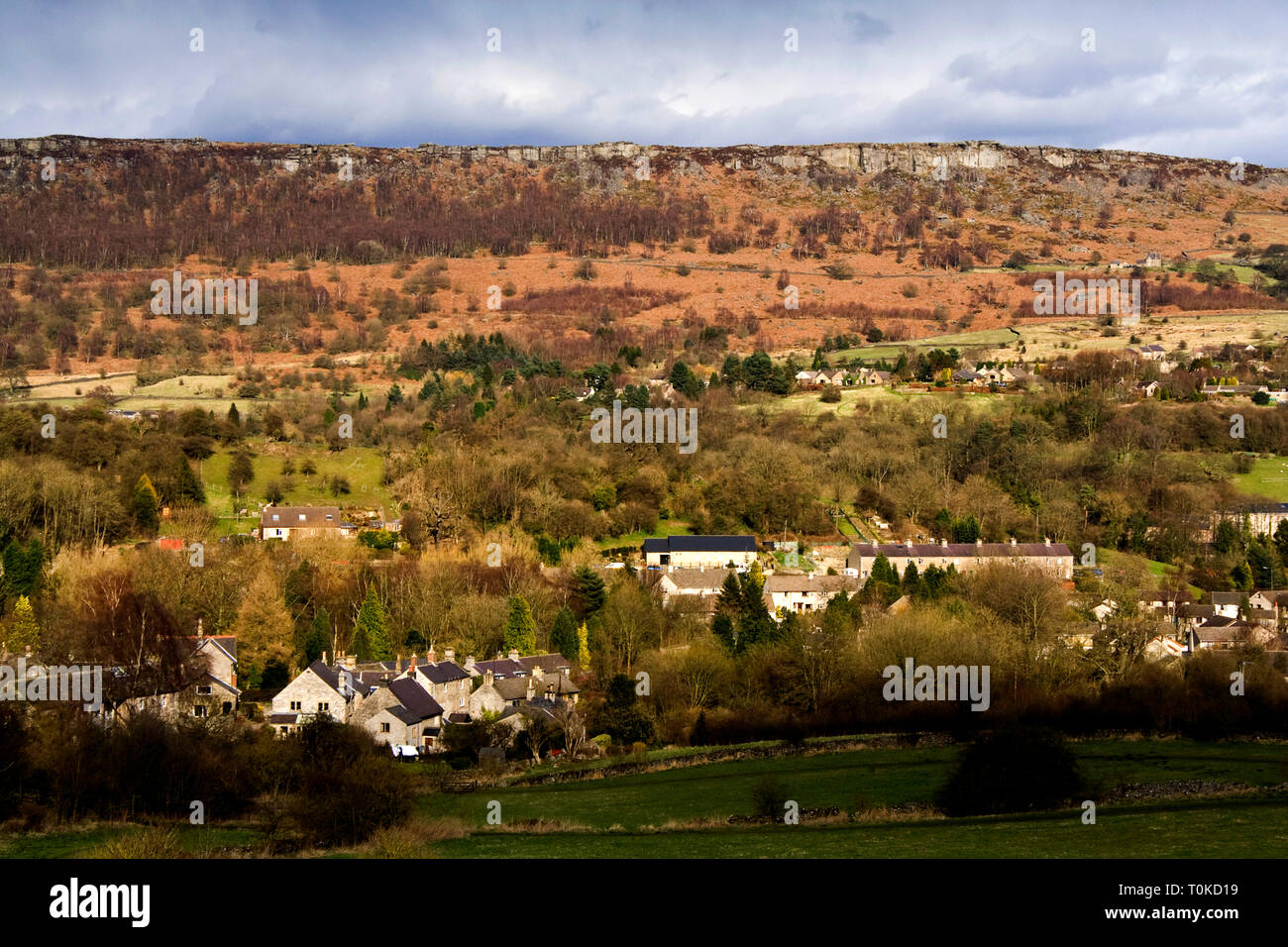 Die Kanten Derbyshire UK Stockfoto