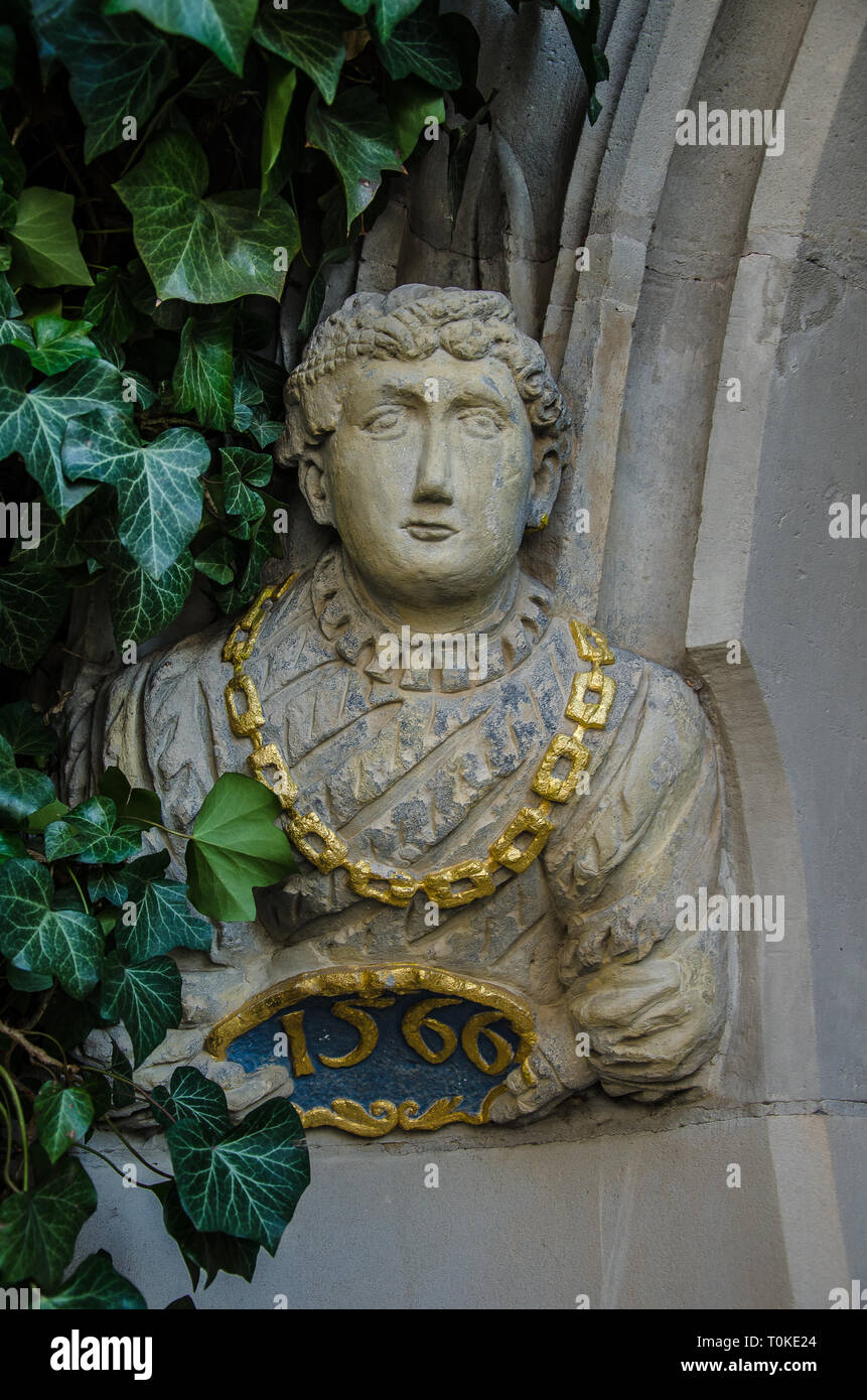 Görlitz, der östlichsten Stadt Deutschlands ist eine Stadt mit viel zu erleben. Die Stadt liegt an der Lausitzer Neiße in Sachsen, entfernt. Stockfoto