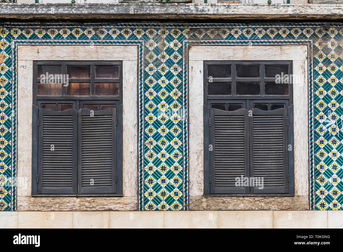 Stadtteil Belém in Lissabon, Portugal Stockfoto