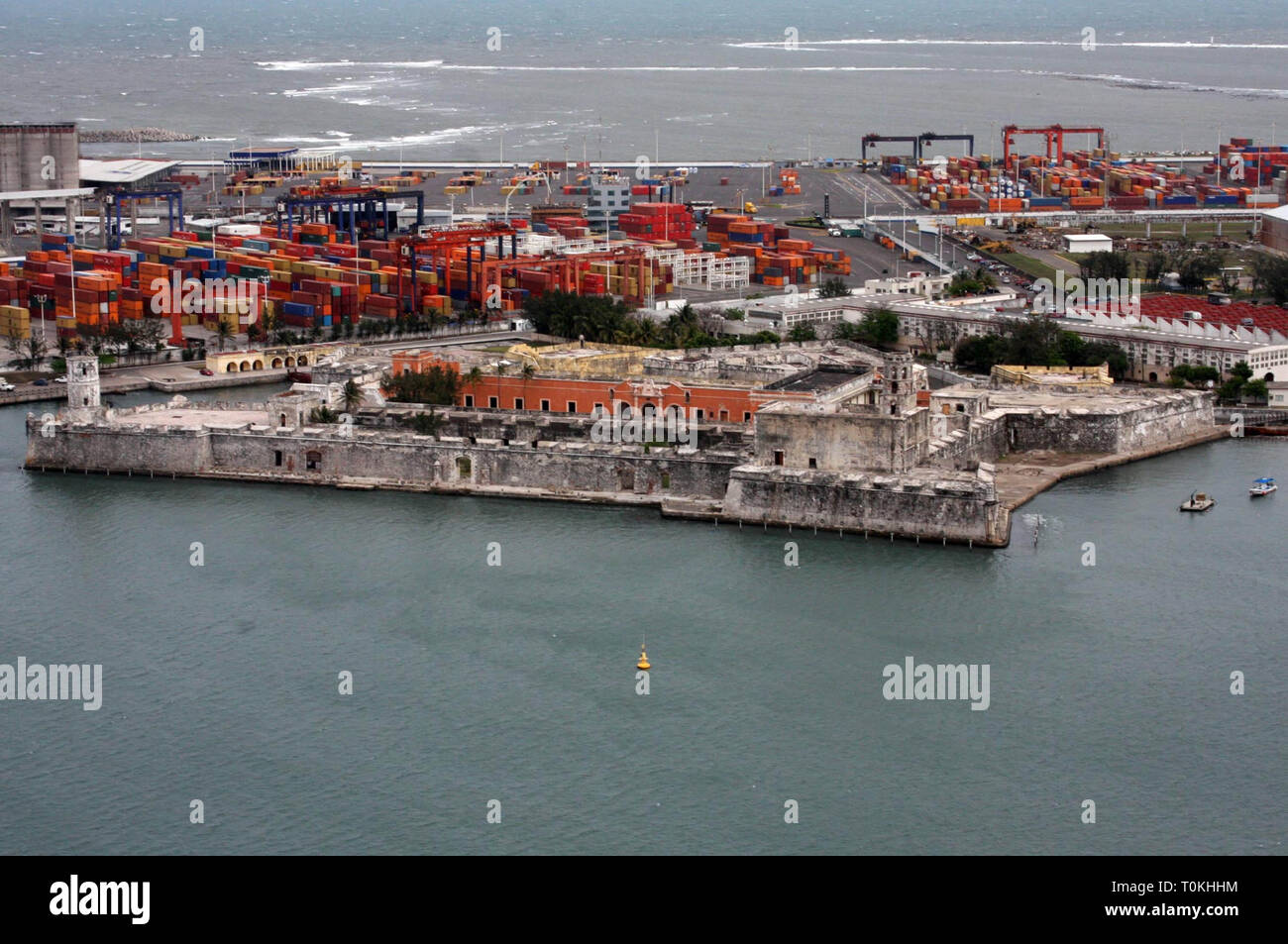 VERACRUZ, VER.- Aspecto San Juan de Ulua. /FOTOJAROCHA.COM/ Ivette Morales. /NortePhoto Stockfoto