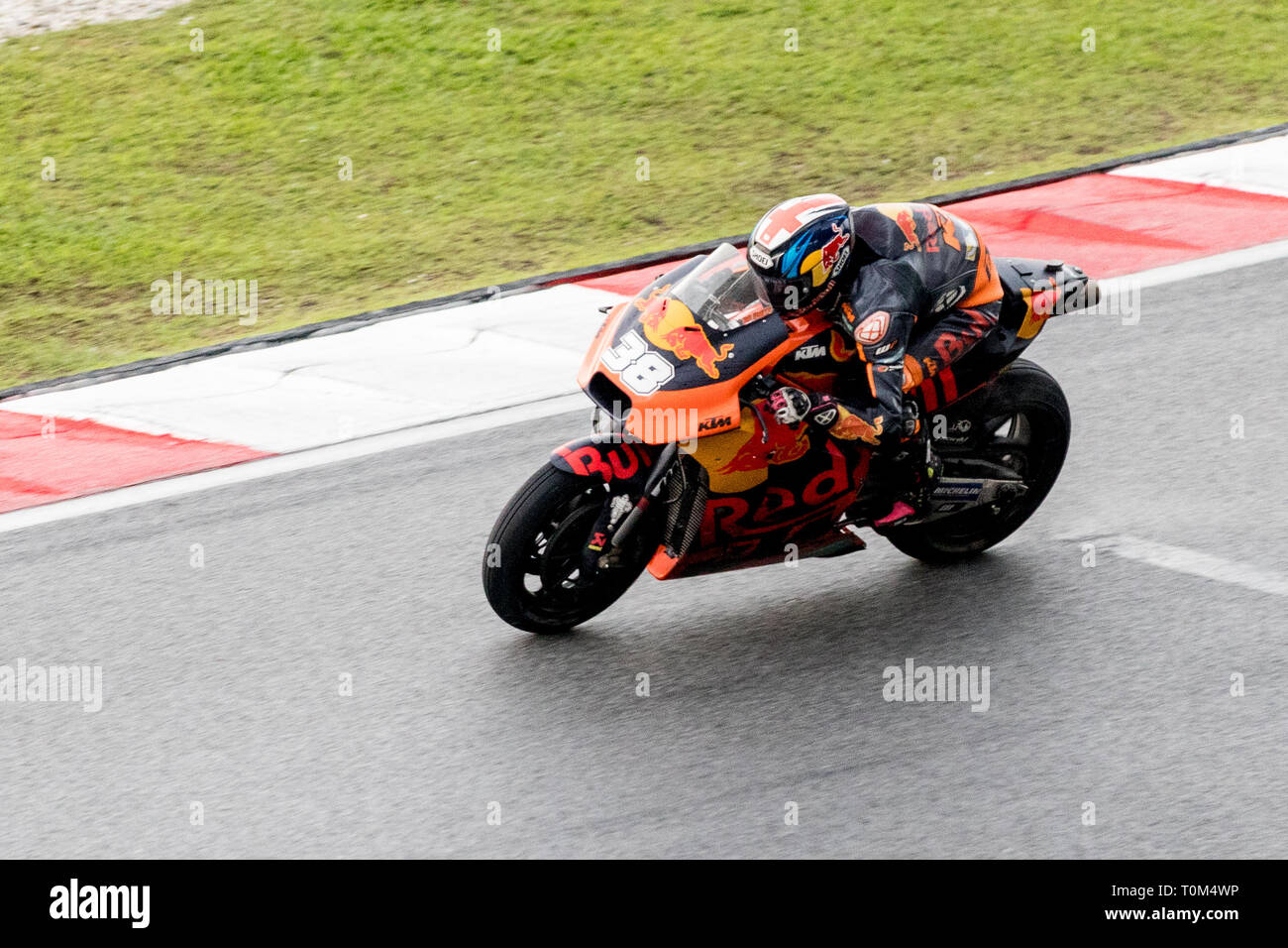 Bradley Smith an der malaysischen Motorrad Grand Prix 2017 Stockfoto