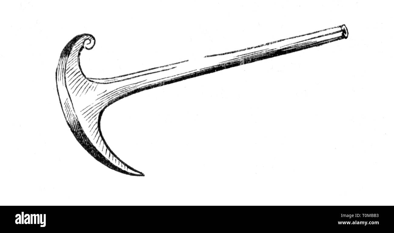 Landwirtschaft, Geräte, Pflug, Antike Griechische Pflug, ca. 750-500 v. Chr., Holzstich, 19. Jahrhundert, Archaische Periode, Griechenland, griechische, Antike, antike, Werkzeug, Werkzeug, keine - Menschen, Landwirtschaft, Landwirtschaft, Geräte, Gerät, Altgriechisch, alte griechische, Pflug, Pflug, Pflüge, Pflüge, historischen, geschichtlichen, Additional-Rights - Clearance-Info - Not-Available Stockfoto
