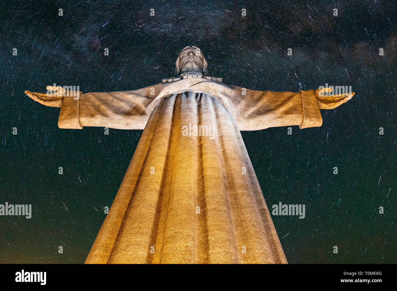 Cristo Rei, Lissabon, Portugal Stockfoto