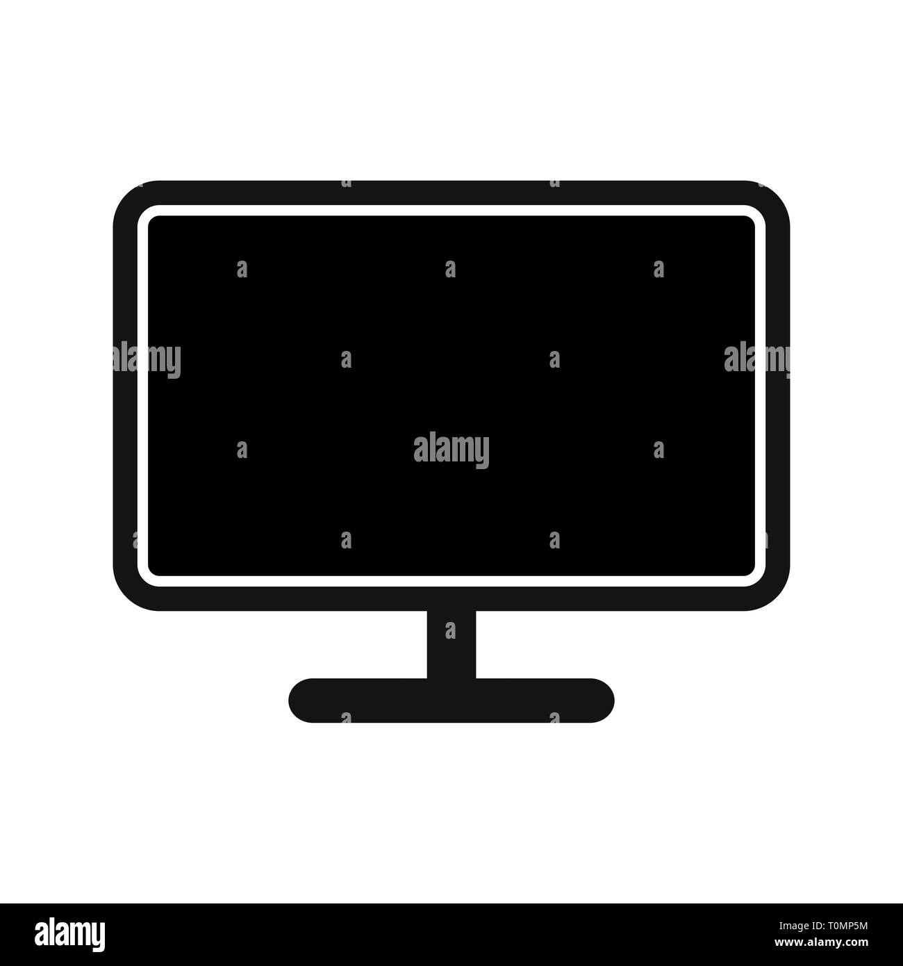 Abbildung: LCD-Symbol Stockfoto