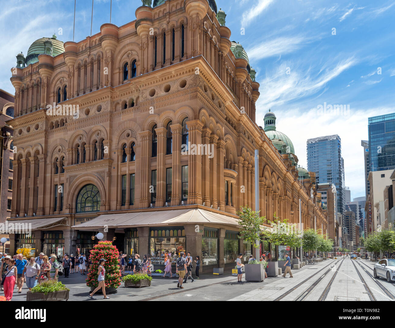 Das Queen Victoria Building (Qvb) Einkaufspassage, Central Business District, Sydney, Australien Stockfoto Das Queen Victoria Building (Qvb) Einkaufspassage, Central Business District, Sydney, Australien Stockfoto