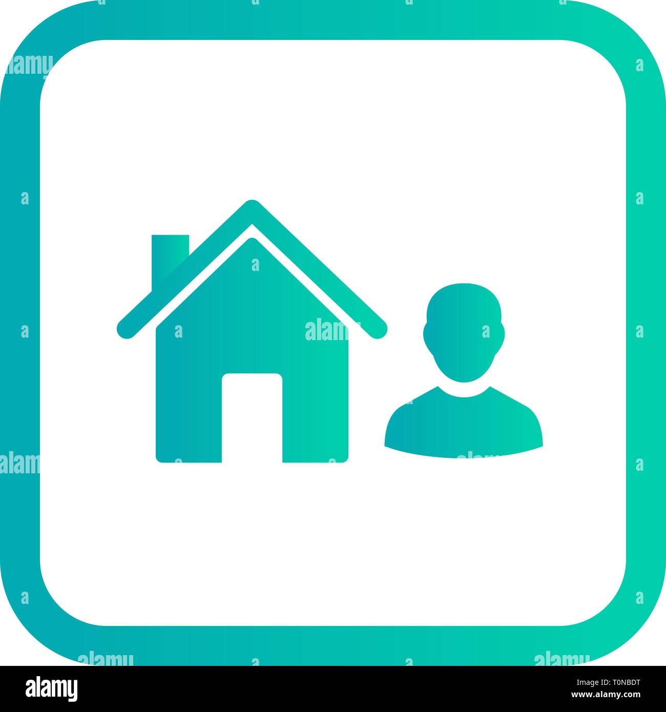 Abbildung: Symbol Agent Stockfoto