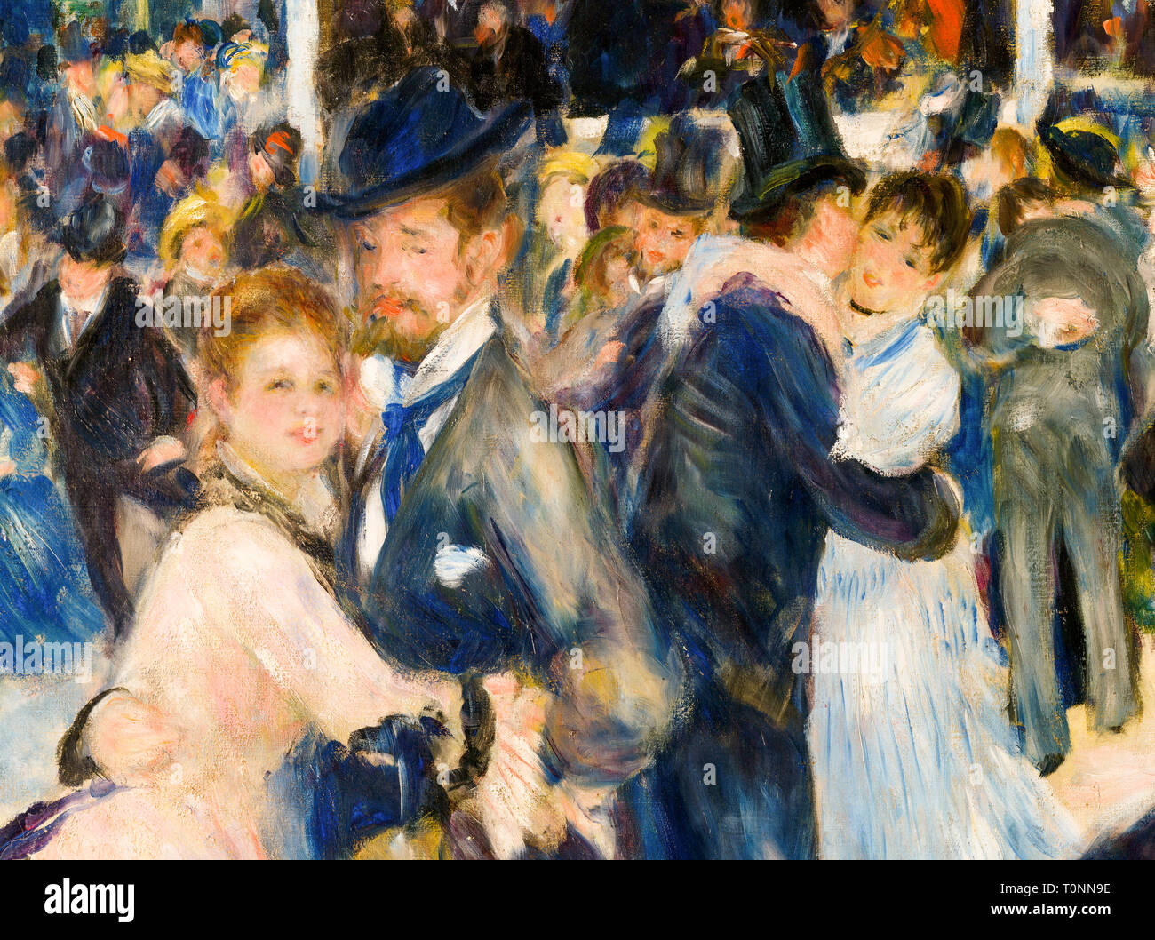 Le bal du moulin de la galette Fotos und Bildmaterial in hoher