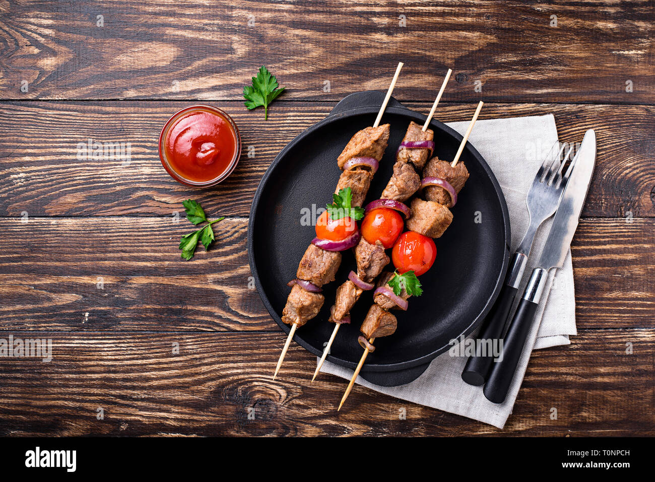 Gegrillter schaschlik -Fotos und -Bildmaterial in hoher Auflösung – Alamy