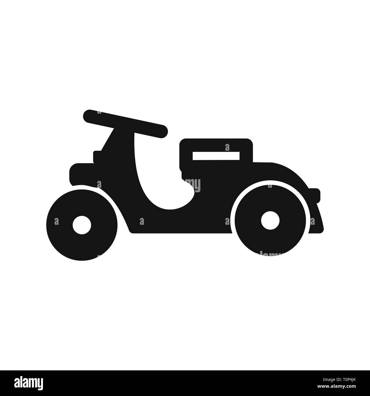Abbildung: Vespa Symbol Stockfoto