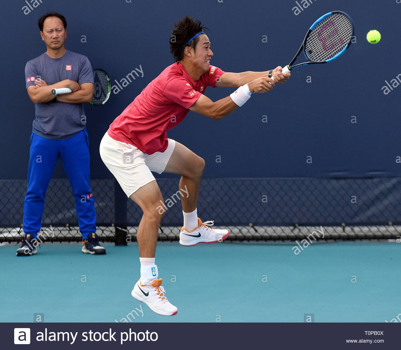 Kei Nishikori Tennis Coach Stockfotos Und Bilder Kaufen Alamy