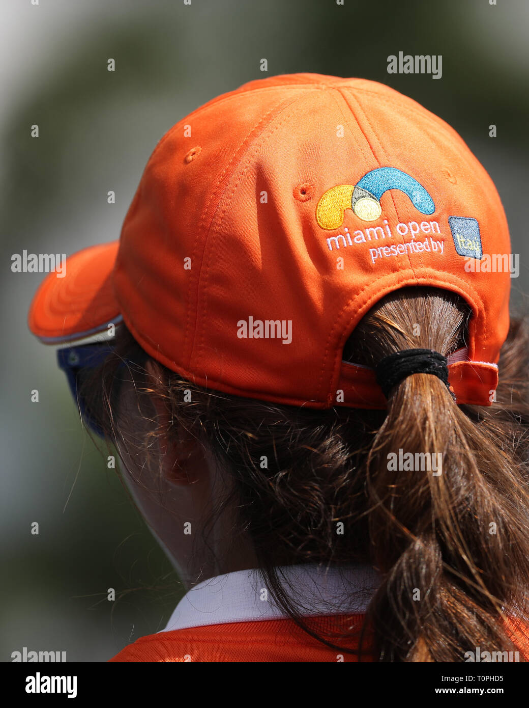 Miami Gardens, Florida, USA. 21. Mär 2019. Atmosphäre während des Tages vier der Miami Open Tennis am 21. März 2019 in Miami, Florida. Personen: Atmosphäre Credit: Stürme Media Group/Alamy leben Nachrichten Stockfoto