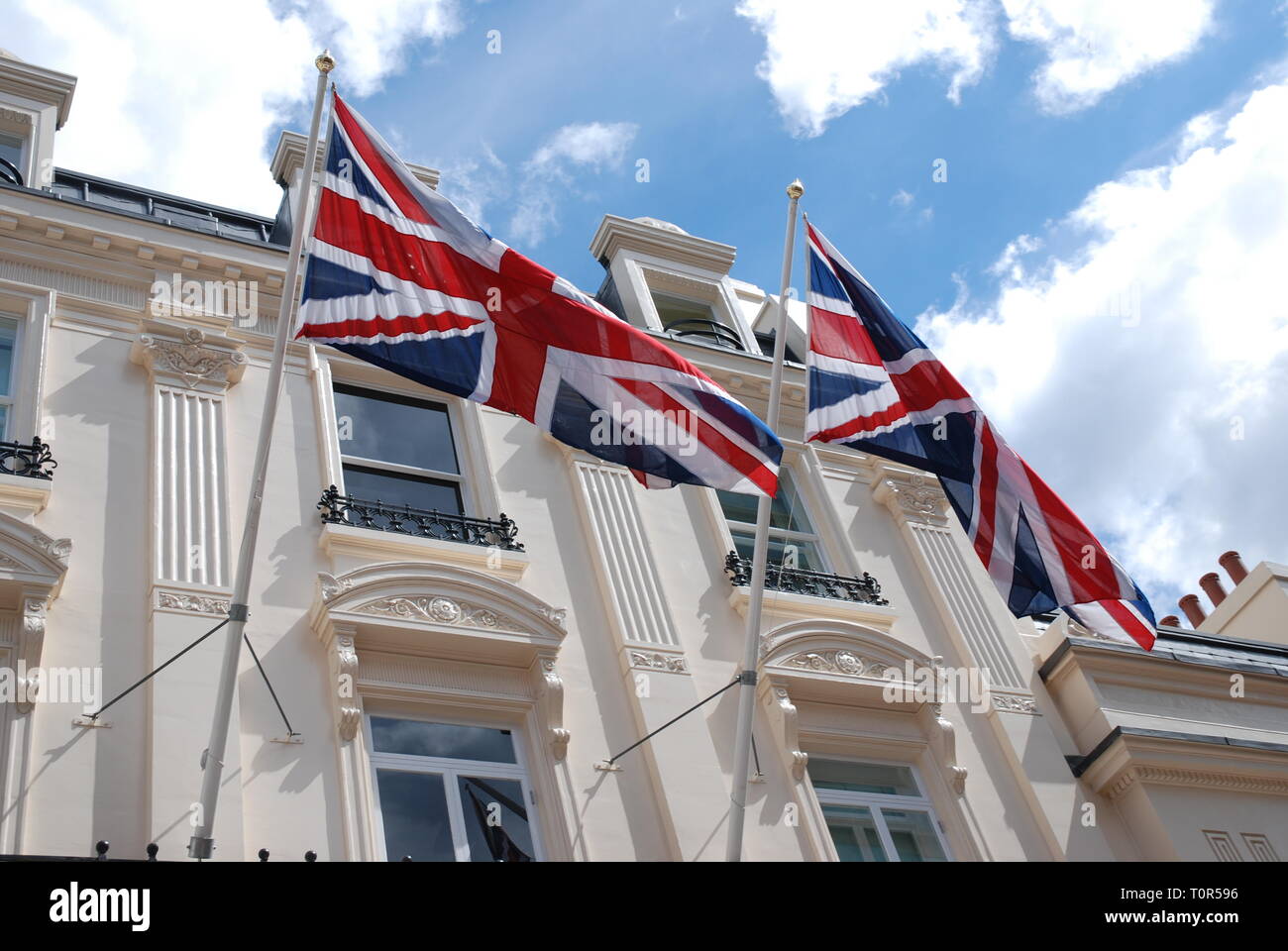 Union Jacks Stockfoto
