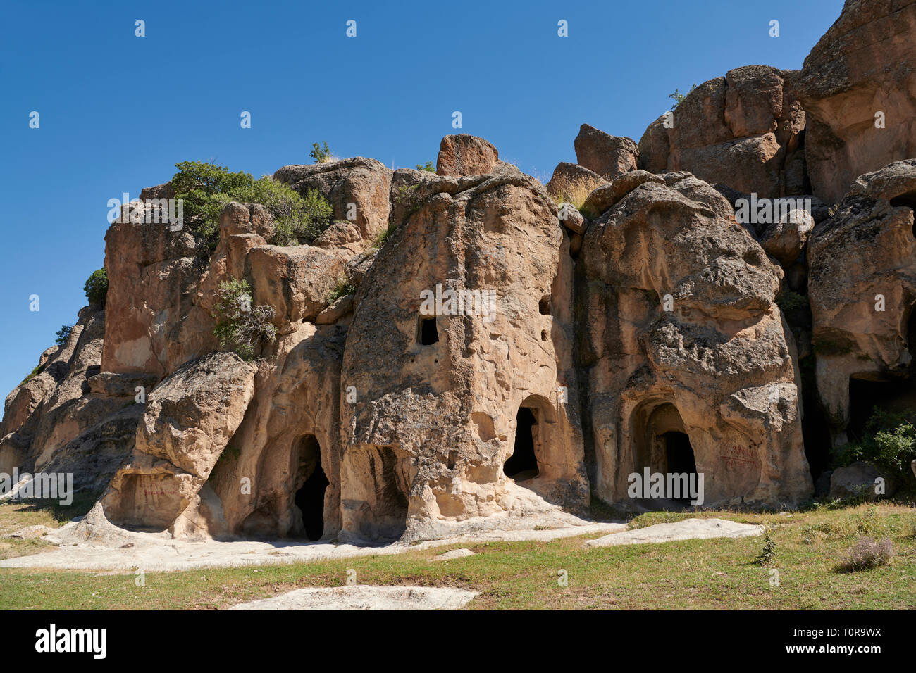 Bilder & Bilder von Kalburlu (St. Epthemios) Kirche, 9. Jahrhundert, die vadisi Kloster Tal, "anastır Vadisi", der Ihlara Tal, Guzelyurt, Stockfoto