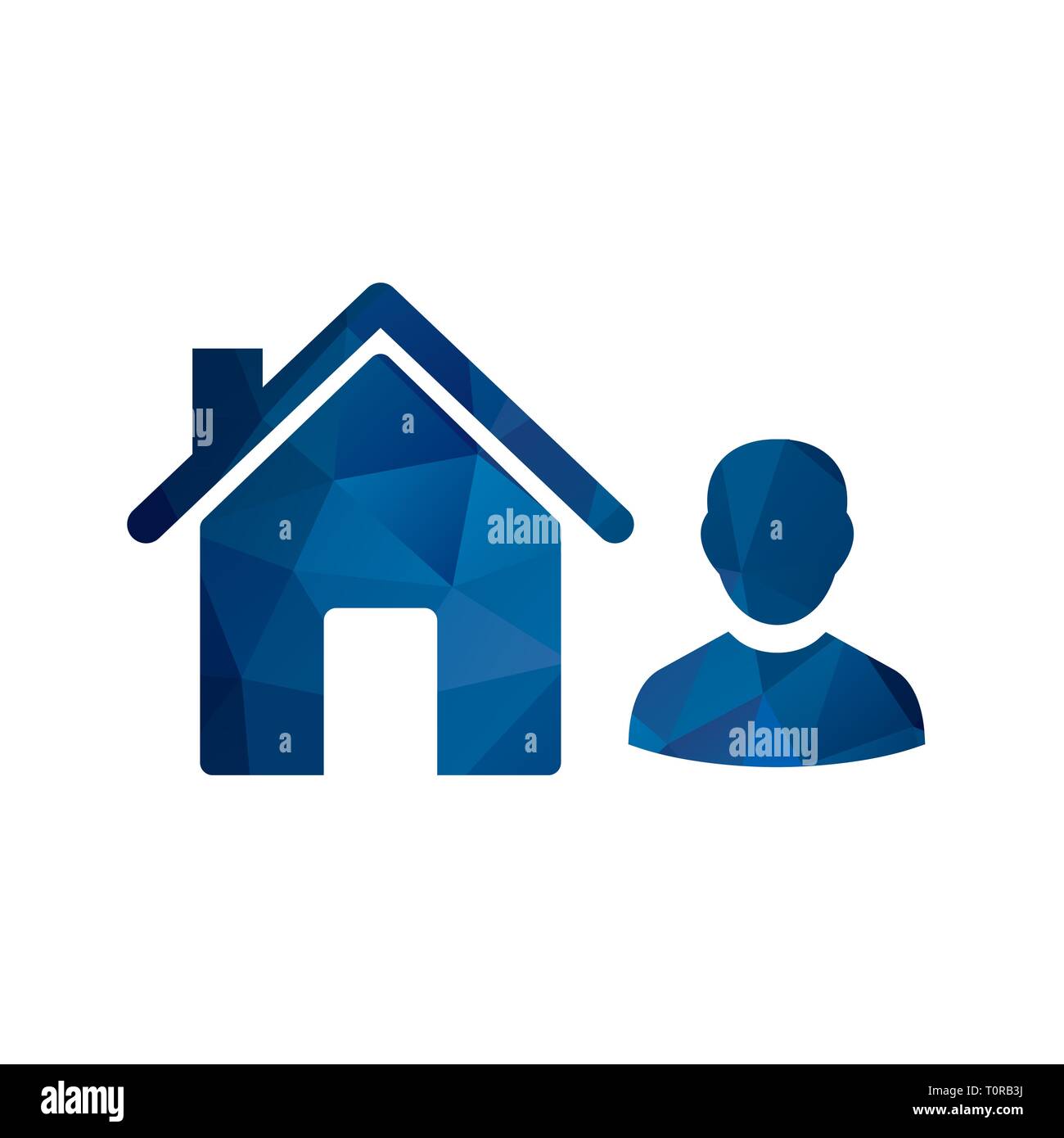 Abbildung: Symbol Agent Stockfoto