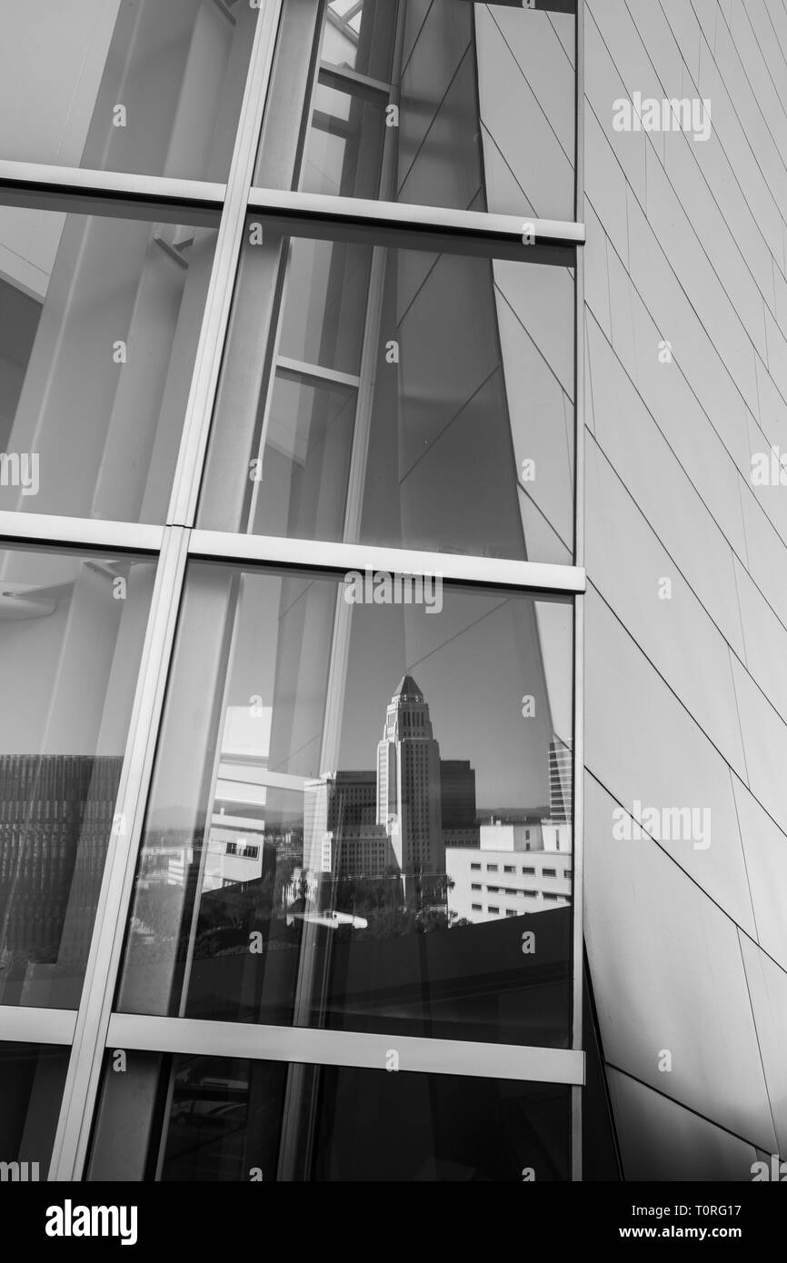 Walt Disney Concert Hall, Los Angeles, Kalifornien, Vereinigte Staaten von Amerika (Architekt - Frank Gehry) Stockfoto