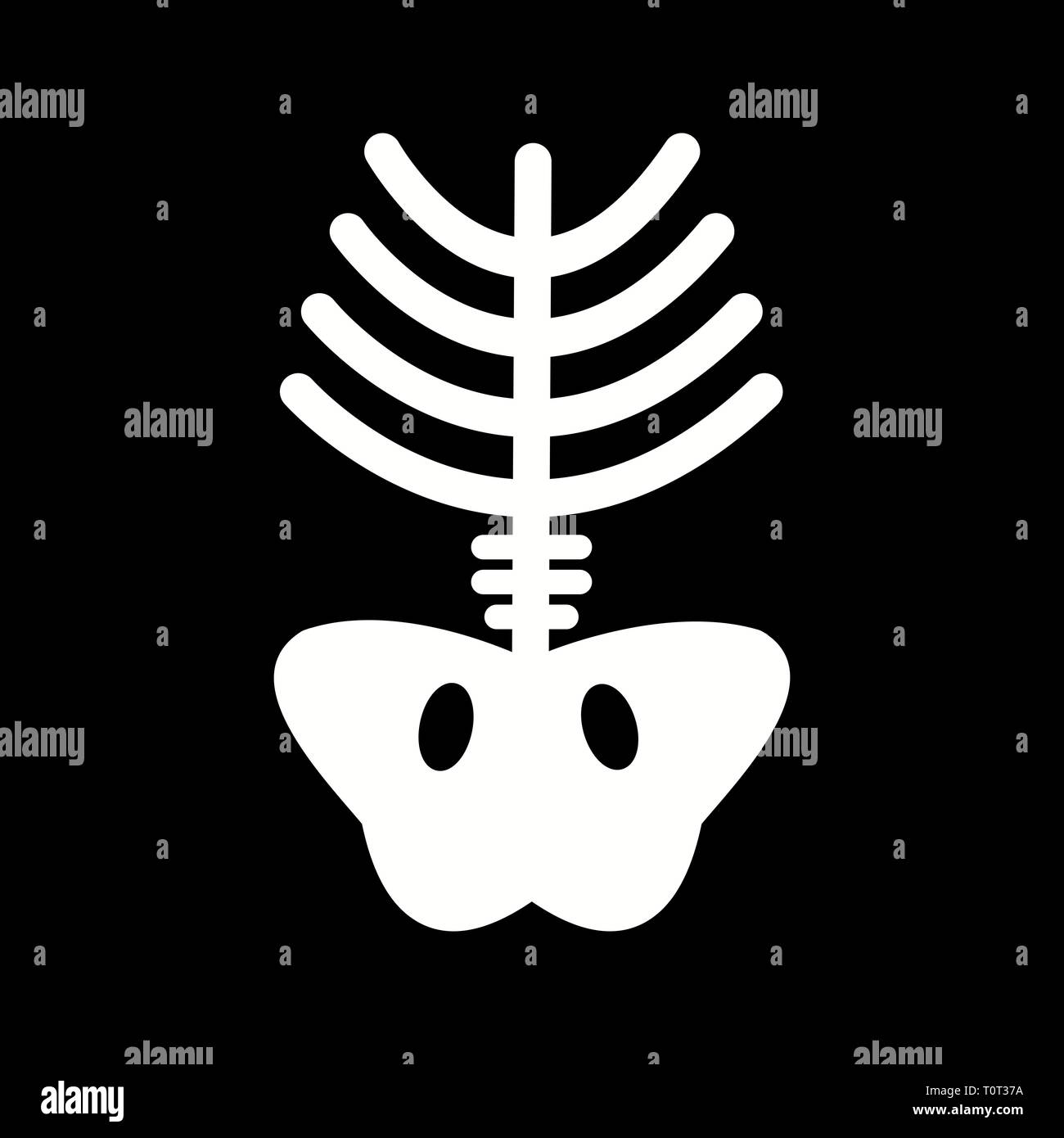 Abbildung: Xray Symbol Stockfoto