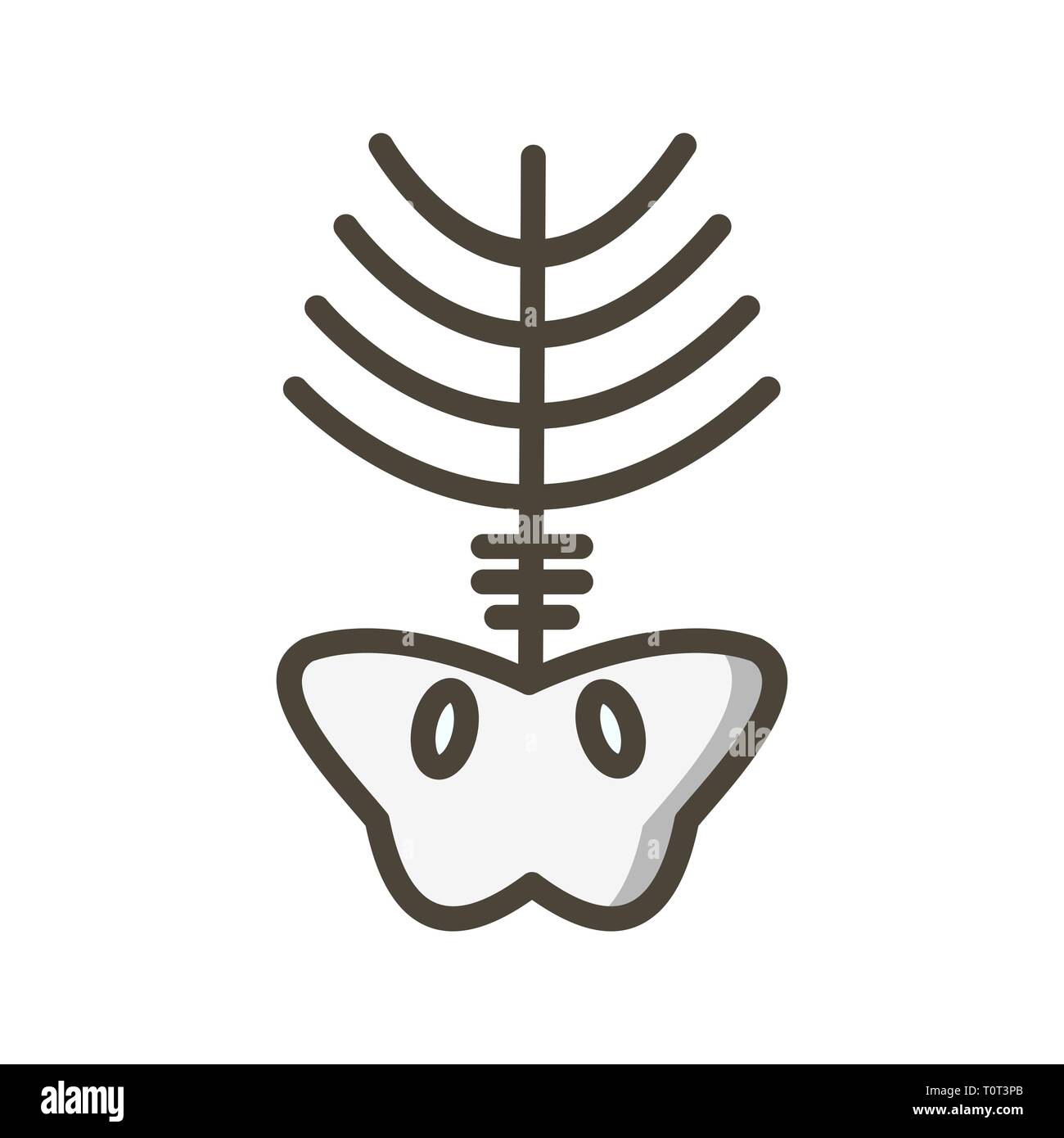 Abbildung: Xray Symbol Stockfoto