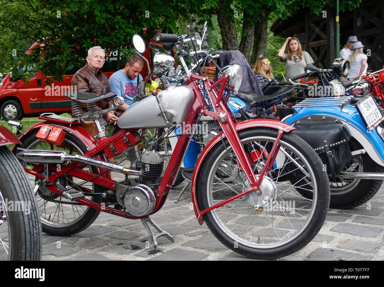 Tschechisches Motorrad Stockfotos und -bilder Kaufen - Alamy