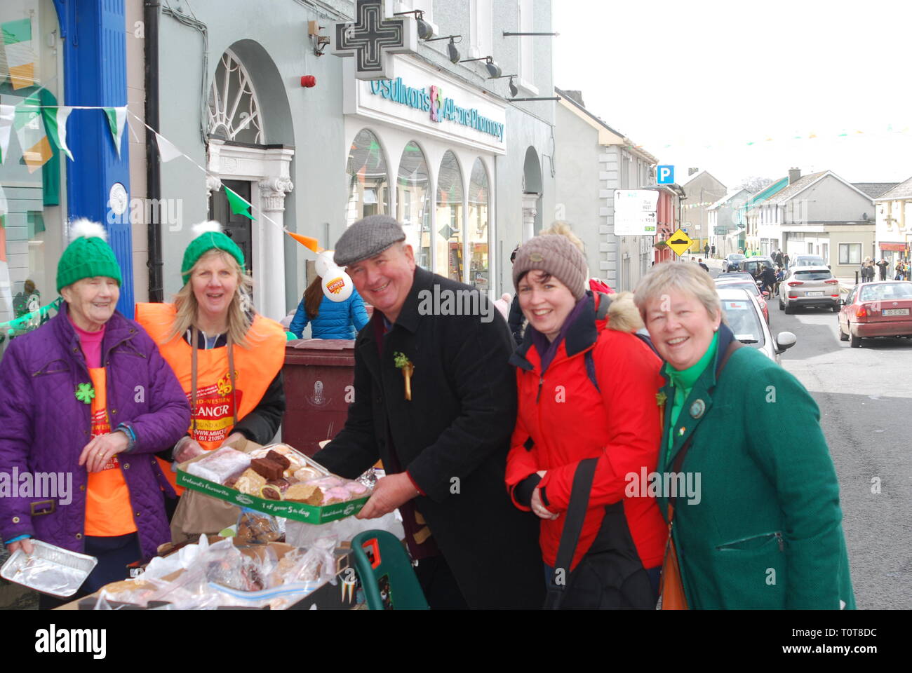 Kuchen für Krebs. Stockfoto