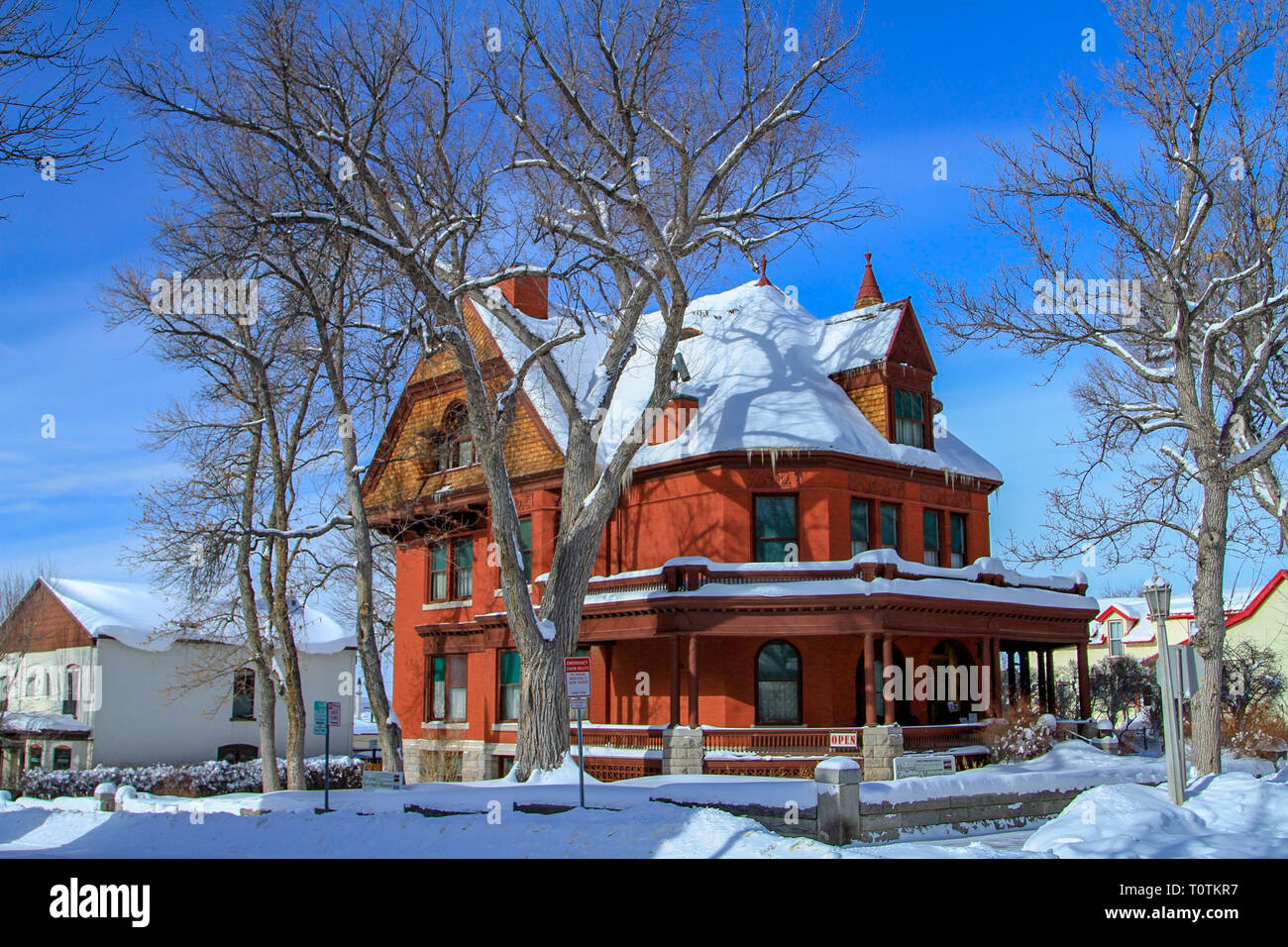 Alte Governor's Mansion in der Hauptstadt von Helena, Montana, USA Stockfoto