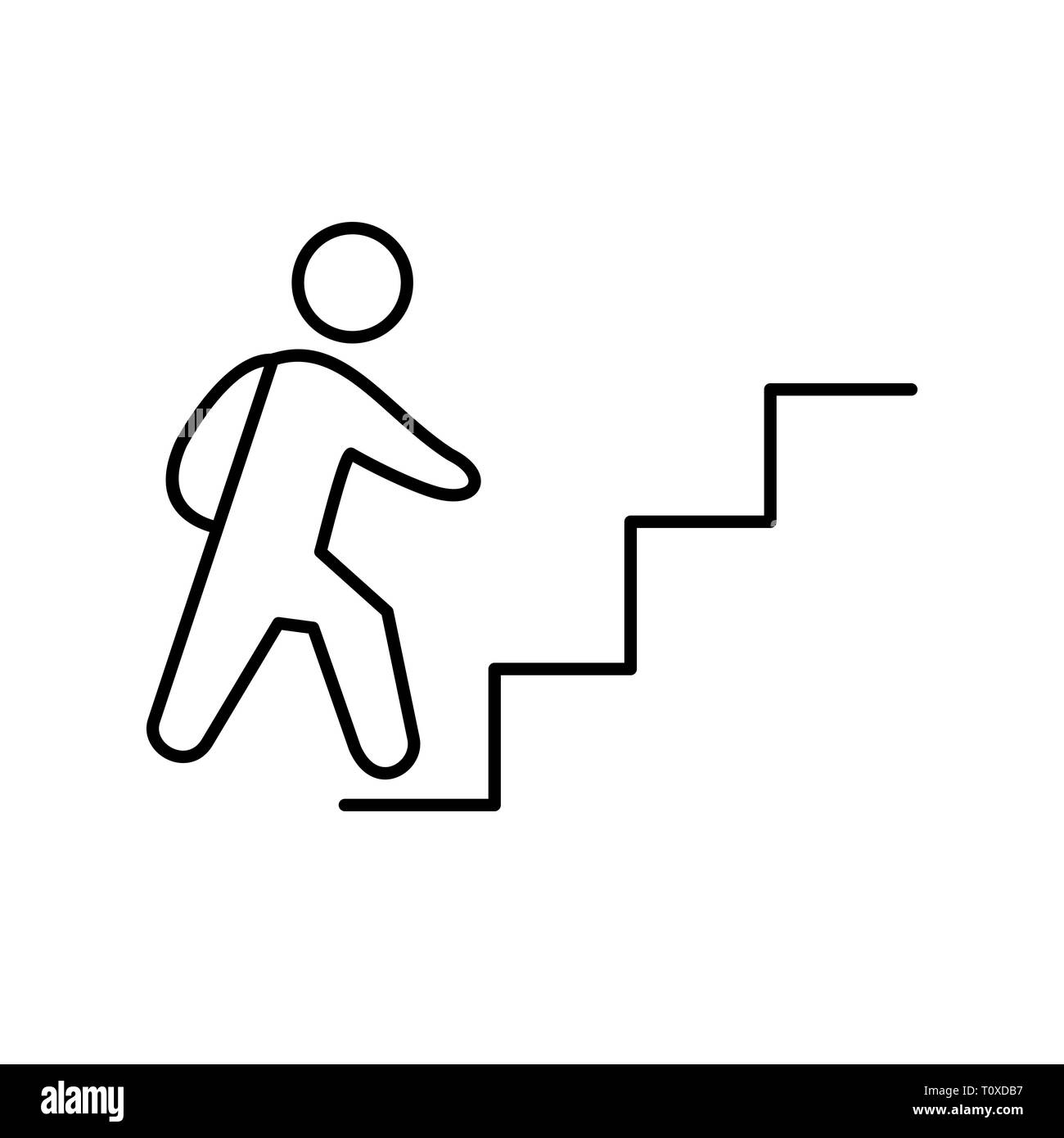 Abbildung: Bildung Ziel Symbol Stockfoto