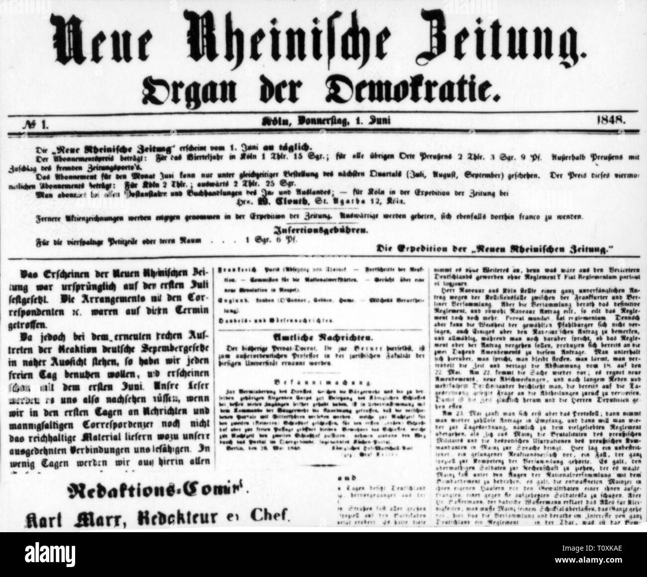 Neue rheinische zeitung Fotos und Bildmaterial in hoher Auflösung Alamy