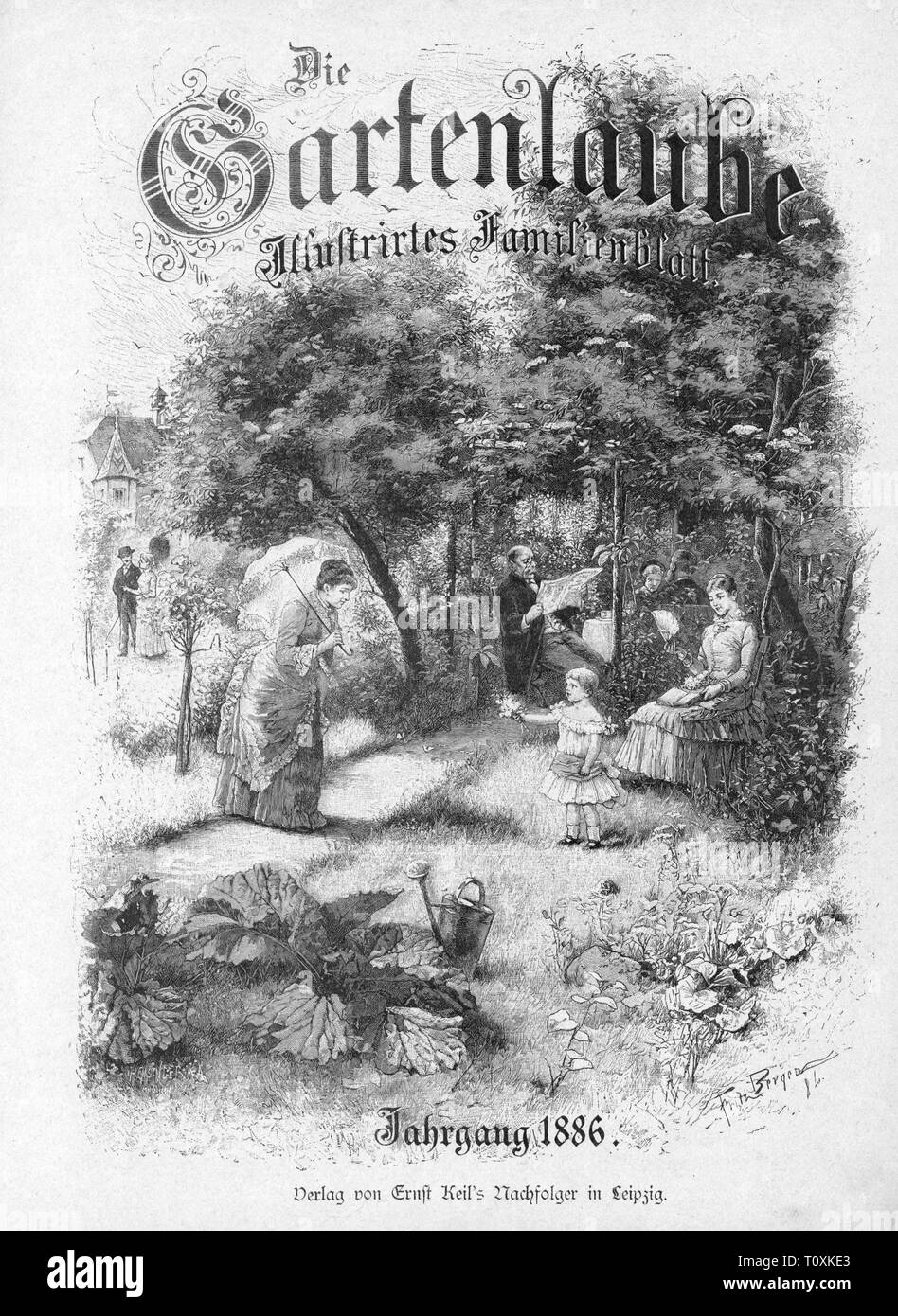 Presse/Medien, Zeitschriften, 'Der Dada', Vorderseite, Herausgeber: Raoul Hausmann (1886-1971), Nummer 2, Berlin, 1919 / 1920, Artist's Urheberrecht nicht gelöscht werden Stockfoto