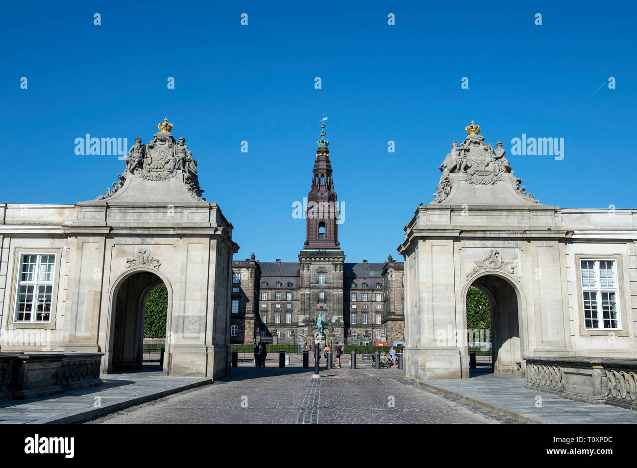 Dänemark, Kopenhagen, Schloss Christiansborg Stockfoto