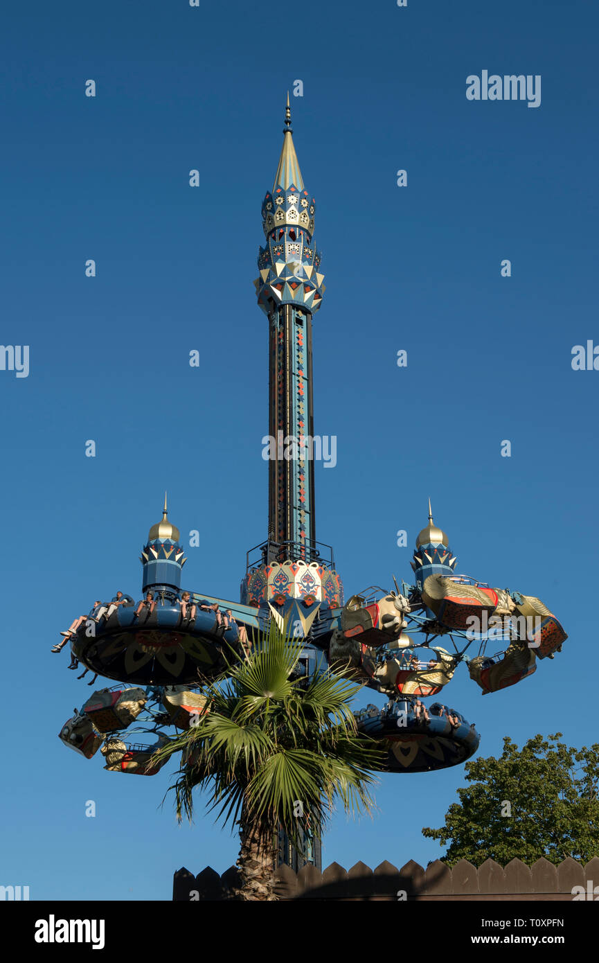 Dänemark, Kopenhagen, der Vergnügungspark Tivoli Stockfoto