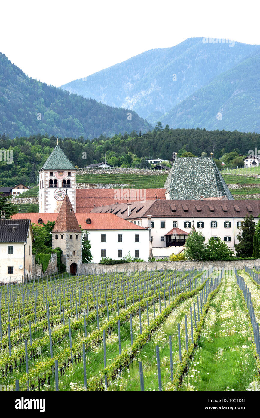 Italien, Ttrentino Alto Adige, Brixen, das Kloster Neustift Stockfoto