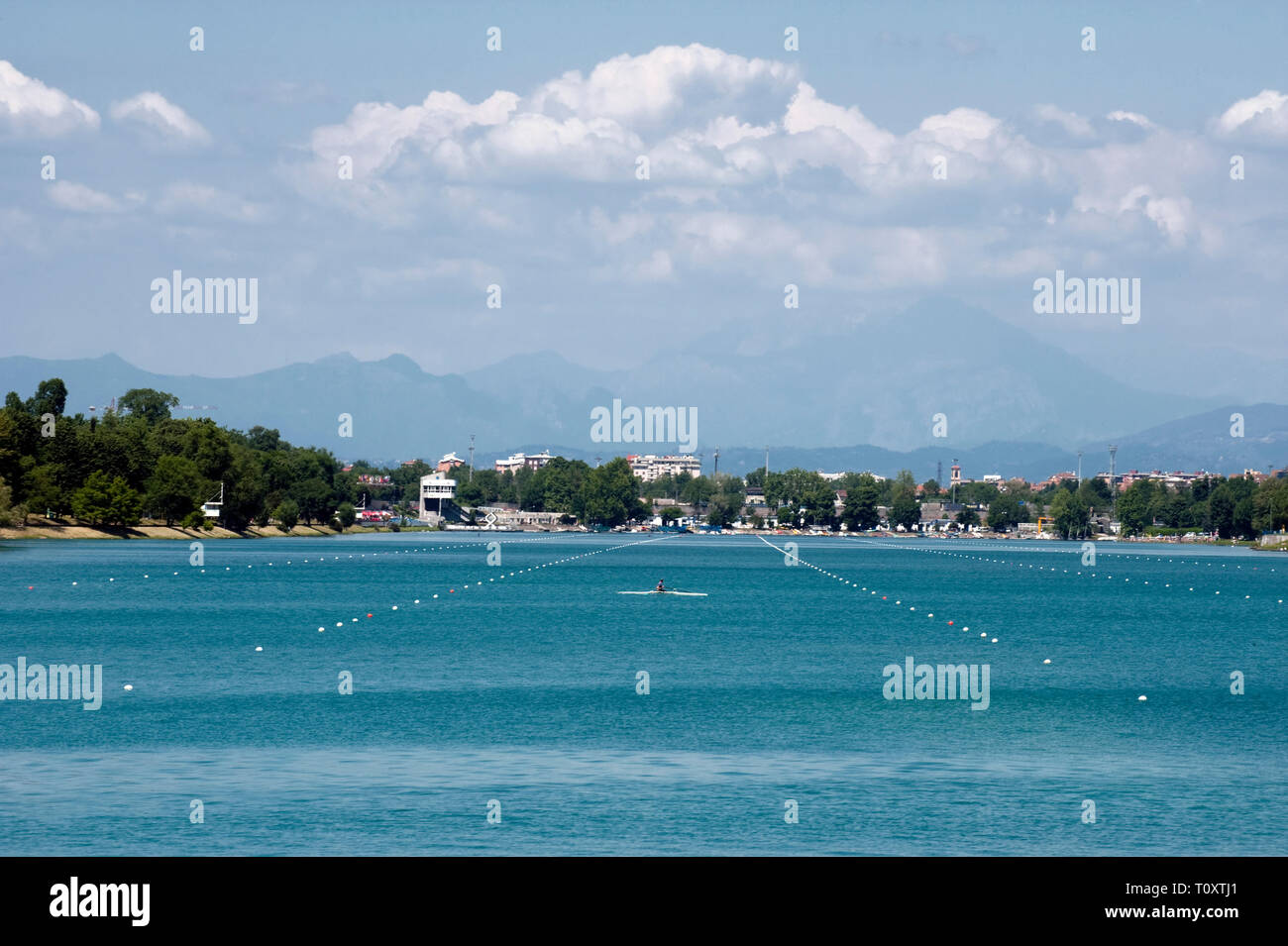Italien, Lombardei, Mailand, Idroscalo Stockfoto
