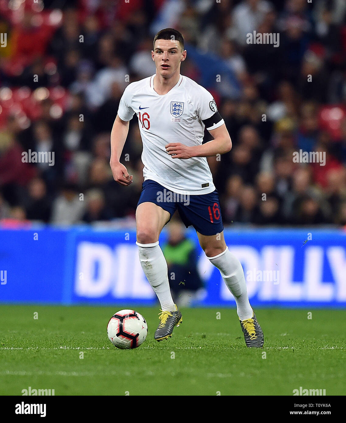 DECLAN REIS, England, England V TSCHECHISCHE REPUBLIK, Europäische Meisterschaft qualifizieren, 2019 Stockfoto