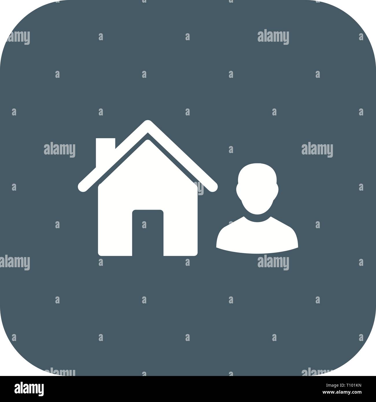 Abbildung: Symbol Agent Stockfoto