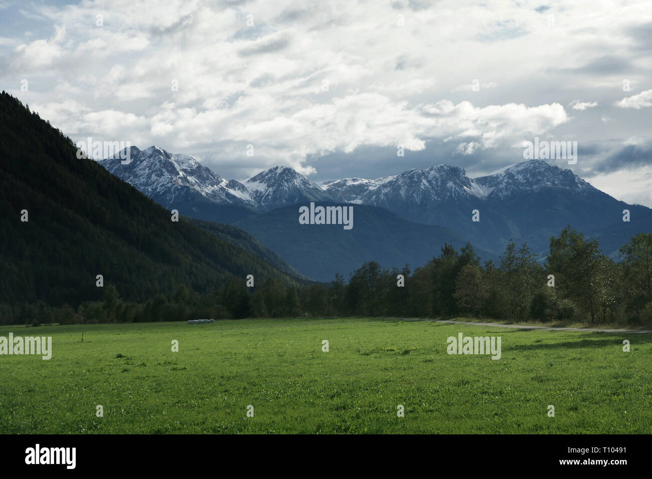Berge der Dolomiten Stockfoto